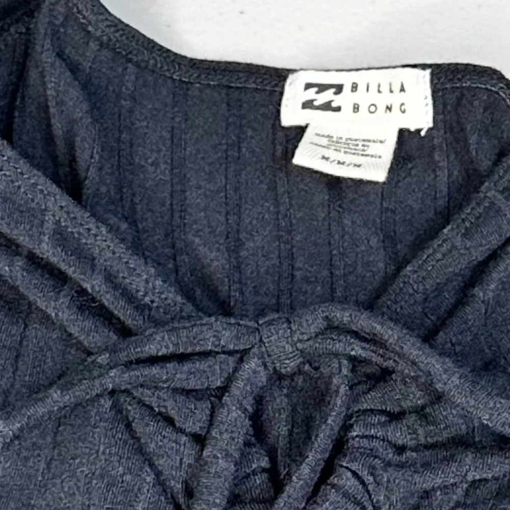 NWOT BILLABONG Women's Stretch FIll it All Mini Dress Size Medium Black … - Picture 6 of 9